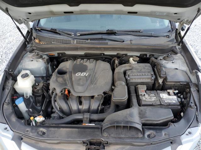 5NPEB4AC1EH886405 - 2014 HYUNDAI SONATA GLS BLUE photo 11