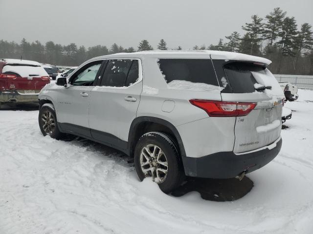 1GNEVGKW4JJ159768 - 2018 CHEVROLET TRAVERSE LT 银色 照片 2