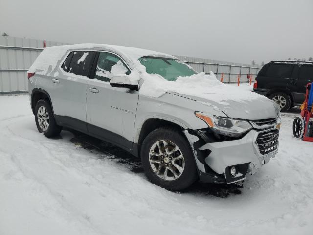 1GNEVGKW4JJ159768 - 2018 CHEVROLET TRAVERSE LT 银色 照片 4