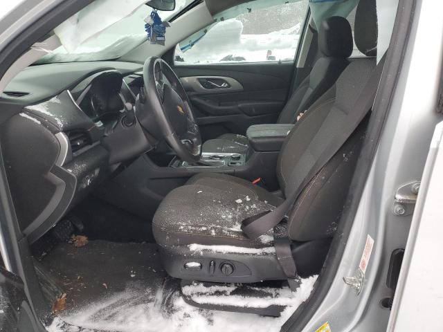 1GNEVGKW4JJ159768 - 2018 CHEVROLET TRAVERSE LT 银色 照片 7