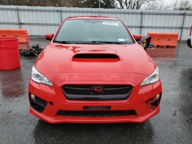 JF1VA1B69G9810216 - 2016 SUBARU WRX RED photo 5