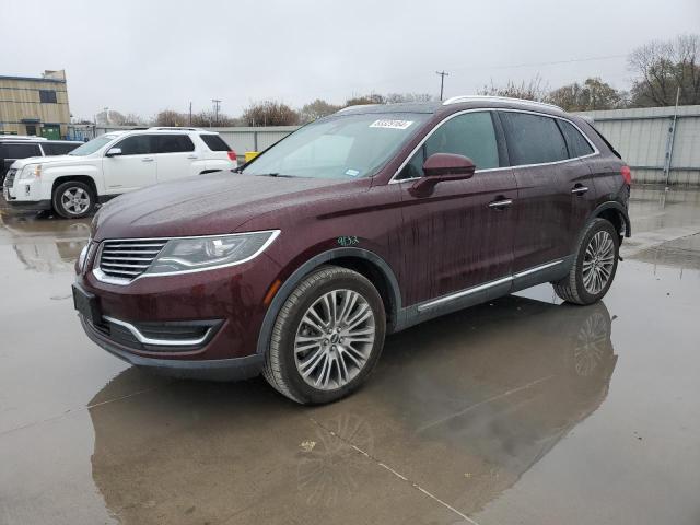 2LMPJ8LR1HBL48792 - 2017 LINCOLN MKX RESERVE BURGUNDY photo 1