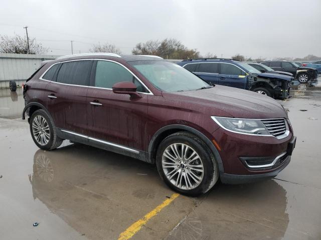 2LMPJ8LR1HBL48792 - 2017 LINCOLN MKX RESERVE BURGUNDY photo 4