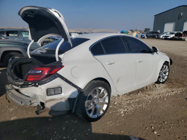 2G4GU5GX0H9107419 - 2017 BUICK REGAL GS WHITE photo 3