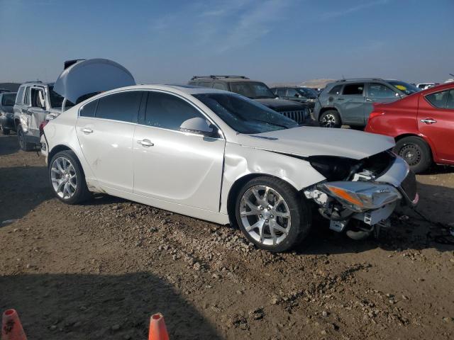 2G4GU5GX0H9107419 - 2017 BUICK REGAL GS WHITE photo 4