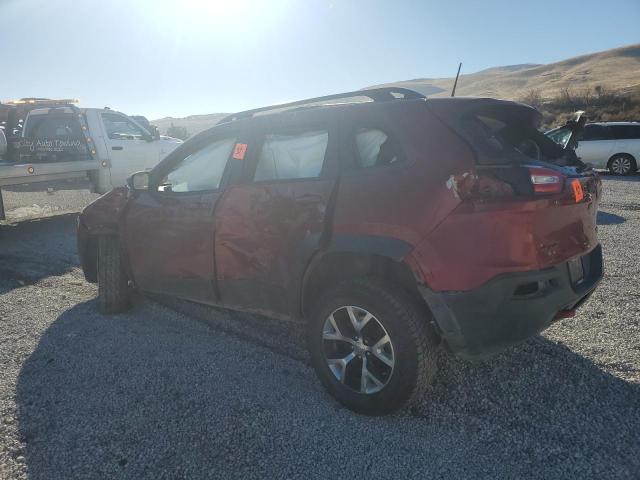 1C4PJMBBXGW256204 - 2016 JEEP CHEROKEE TRAILHAWK MAROON photo 2