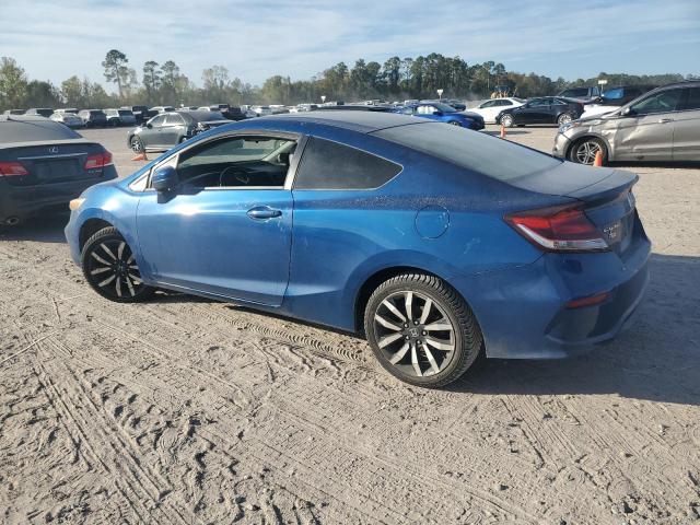 2HGFG3B09FH520580 - 2015 HONDA CIVIC EXL 蓝色 照片 2