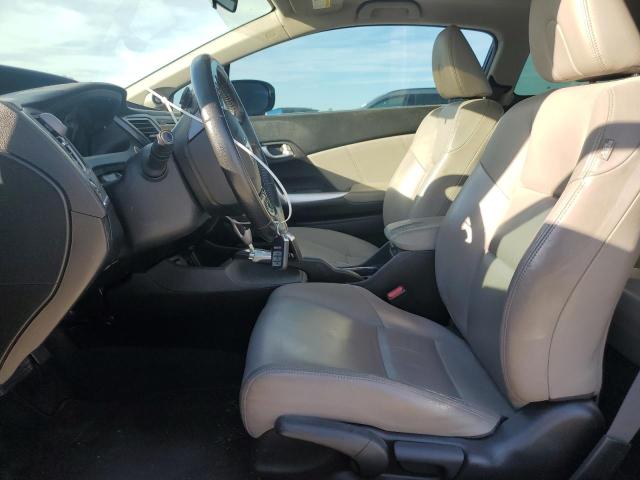 2HGFG3B09FH520580 - 2015 HONDA CIVIC EXL 蓝色 照片 7