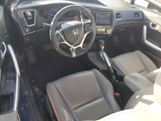 2HGFG3B09FH520580 - 2015 HONDA CIVIC EXL 蓝色 照片 8