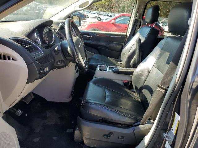 2C4RC1CG5CR117404 - 2012 CHRYSLER TOWN & COU TOURING L BLACK photo 7