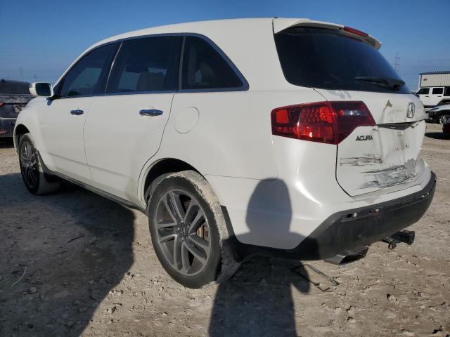 2HNYD2H32CH535889 - 2012 ACURA MDX TECHNOLOGY Weiß Foto 2