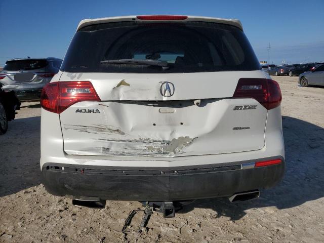 2HNYD2H32CH535889 - 2012 ACURA MDX TECHNOLOGY Weiß Foto 6