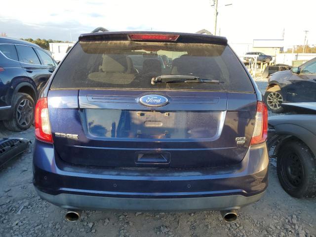 2FMDK4JC8BBB09735 - 2011 FORD EDGE SEL ლურჯი ფოტო 6