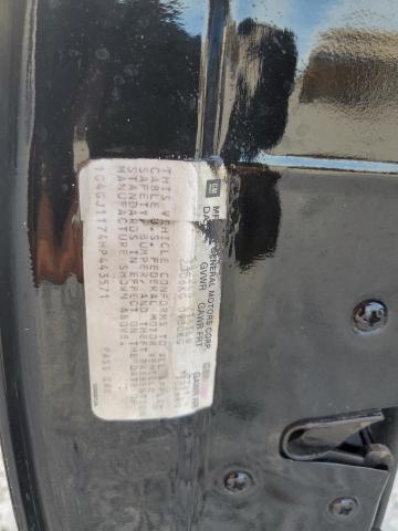 1G4GJ1174HP443571 - 1987 BUICK REGAL 黑色 照片 12