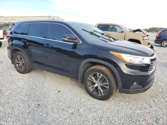 5TDJKRFH3GS320176 - 2016 TOYOTA HIGHLANDER XLE BLACK photo 4