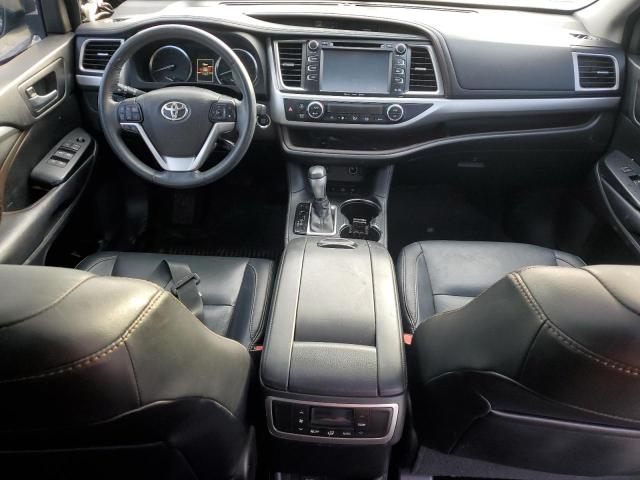 5TDJKRFH3GS320176 - 2016 TOYOTA HIGHLANDER XLE BLACK photo 8