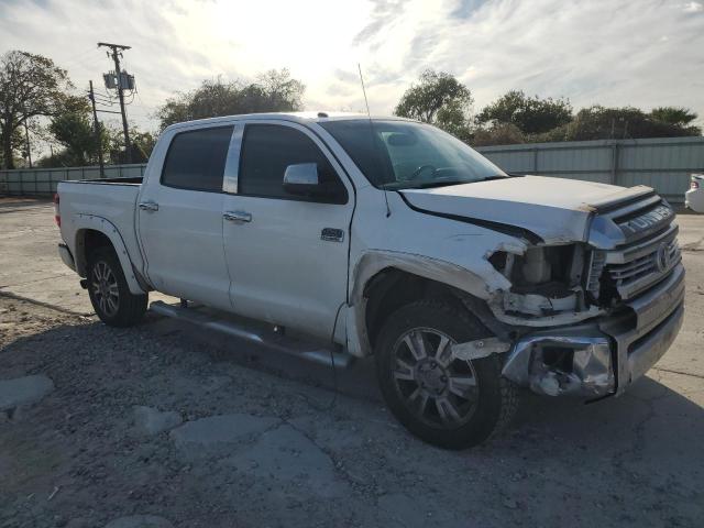 5TFGY5F14EX149482 - 2014 TOYOTA TUNDRA CREWMAX PLATINUM თეთრი ფოტო 4