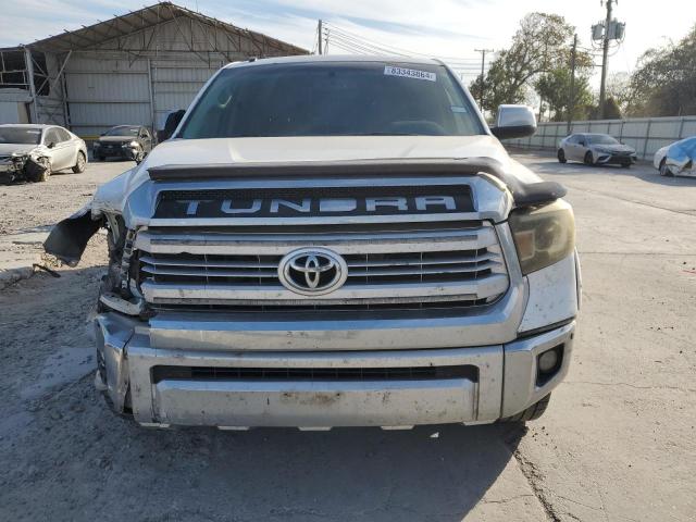 5TFGY5F14EX149482 - 2014 TOYOTA TUNDRA CREWMAX PLATINUM თეთრი ფოტო 5