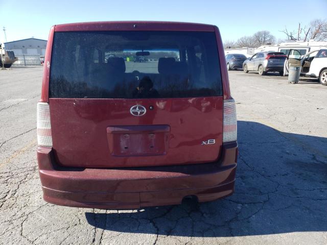 JTLKT324264113052 - 2006 TOYOTA SCION XB 红色 照片 6