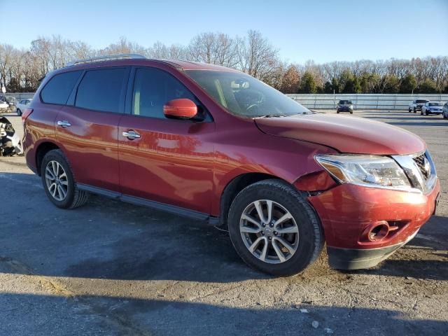 5N1AR2MM4GC620129 - 2016 NISSAN PATHFINDER S 红色 照片 4