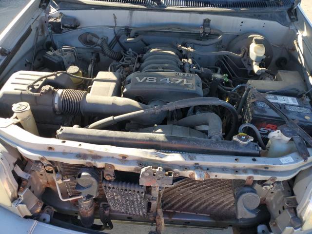 5TBRT34165S466922 - 2005 TOYOTA TUNDRA ACCESS CAB SR5 SILVER photo 11