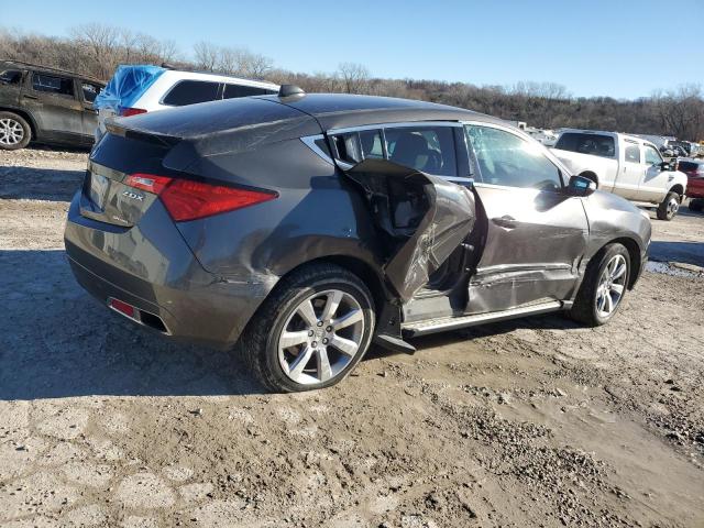 2HNYB1H4XBH500671 - 2011 ACURA ZDX TECHNOLOGY GRAY photo 3