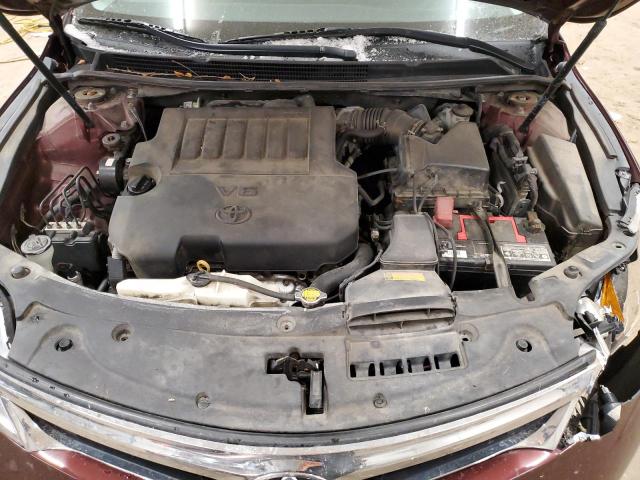 4T1BK1EB6DU041116 - 2013 TOYOTA AVALON BASE 栗色 照片 11