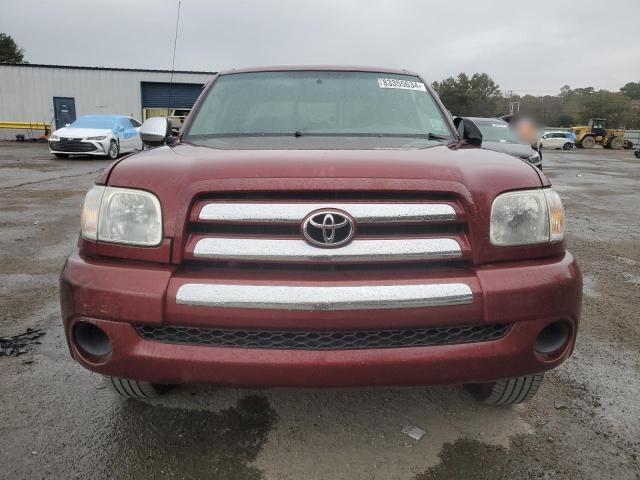5TBRU34136S461448 - 2006 TOYOTA TUNDRA ACCESS CAB SR5 RED photo 5