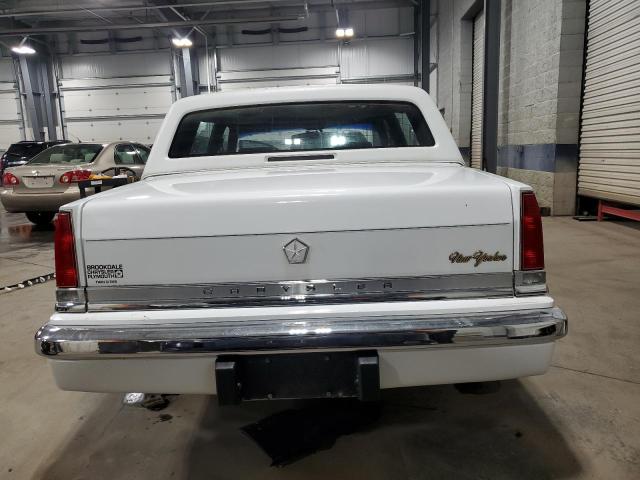 1C3XY66R1MD290977 - 1991 CHRYSLER NEW YORKER FIFTH AVENUE WHITE photo 6