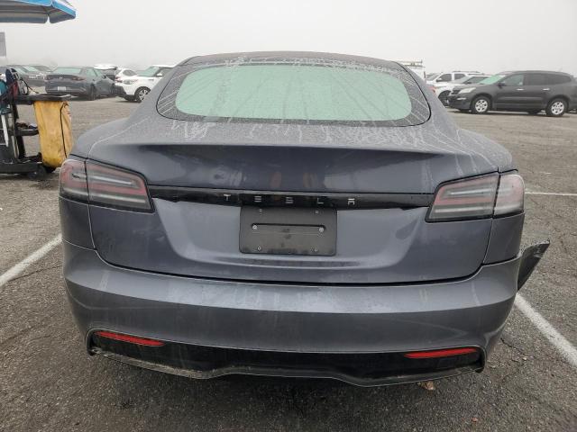 5YJSA1E53PF522312 - 2023 TESLA MODEL S GRAY photo 6
