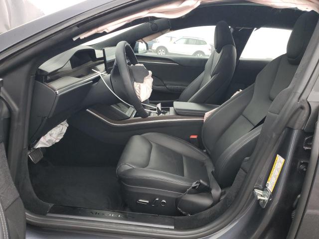 5YJSA1E53PF522312 - 2023 TESLA MODEL S GRAY photo 7