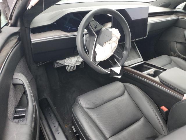 5YJSA1E53PF522312 - 2023 TESLA MODEL S GRAY photo 8