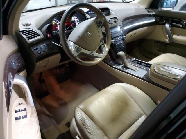 2HNYD2H25CH543699 - 2012 ACURA MDX BLACK photo 8