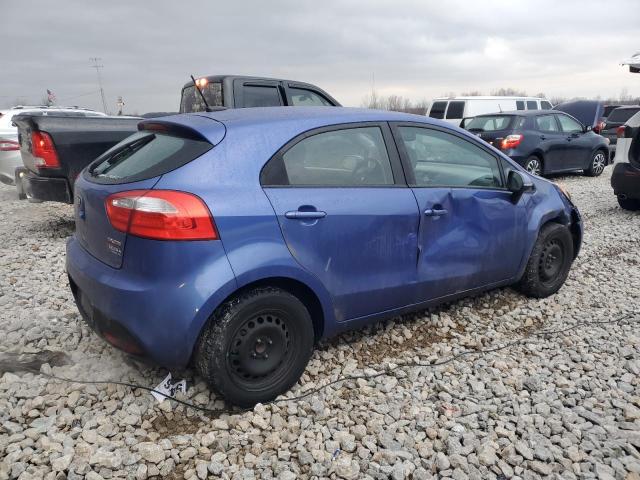 KNADN5A33D6153691 - 2013 KIA RIO EX BLUE photo 3
