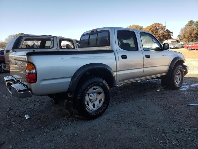 5TEGN92N32Z129981 - 2002 TOYOTA TACOMA DOUBLE CAB PRERUNNER SILVER photo 3