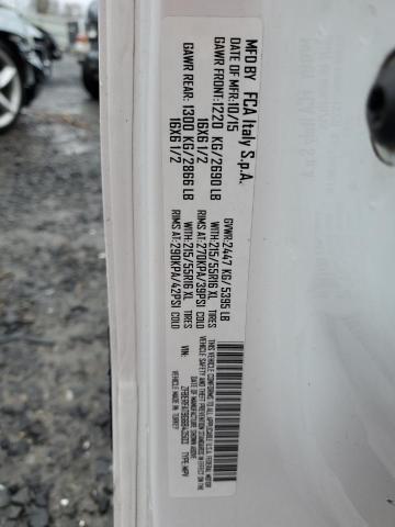 ZFBERFAT9G6B43503 - 2016 RAM PROMASTER WHITE photo 13