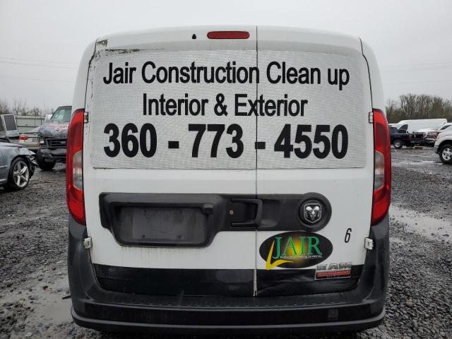 ZFBERFAT9G6B43503 - 2016 RAM PROMASTER WHITE photo 6