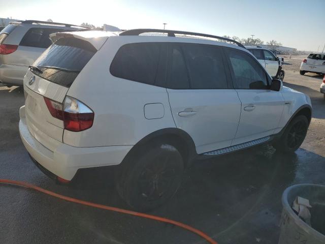 WBXPC93468WJ22382 - 2008 BMW X3 3.0SI WHITE photo 3