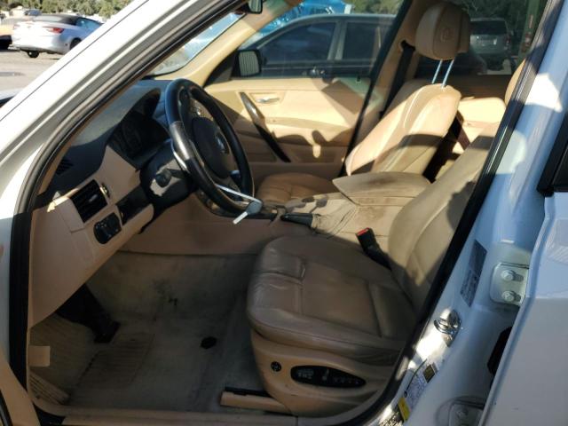 WBXPC93468WJ22382 - 2008 BMW X3 3.0SI WHITE photo 7