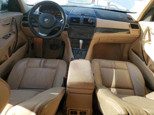 WBXPC93468WJ22382 - 2008 BMW X3 3.0SI WHITE photo 8