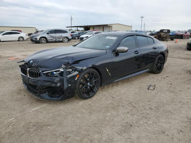 WBAGV8C07MCF06391 - 2021 BMW M850XI BLACK photo 1