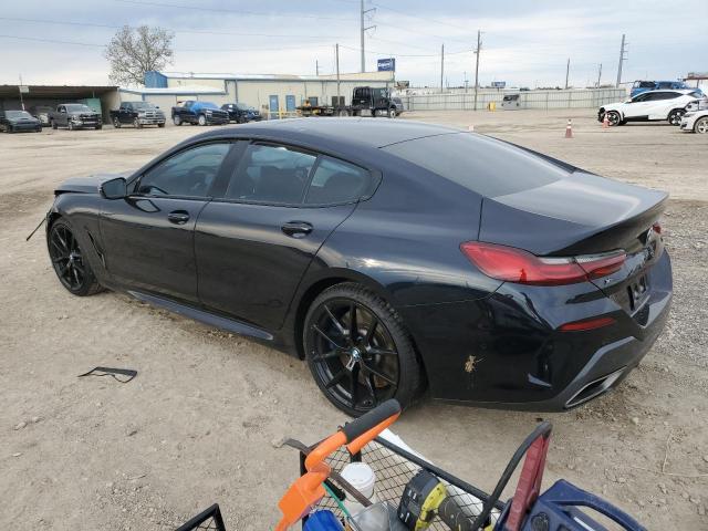 WBAGV8C07MCF06391 - 2021 BMW M850XI BLACK photo 2