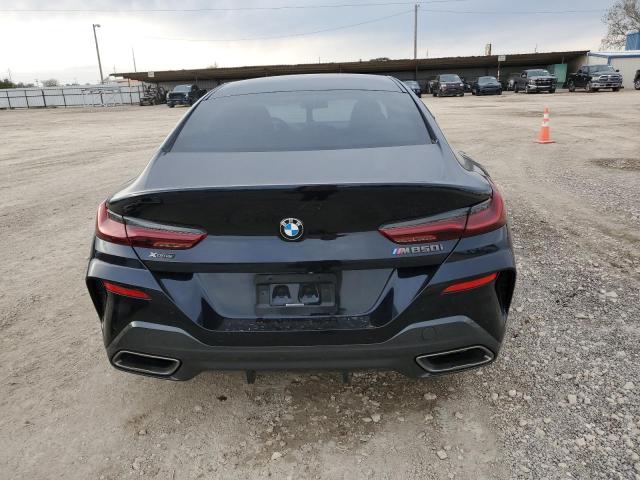 WBAGV8C07MCF06391 - 2021 BMW M850XI BLACK photo 6