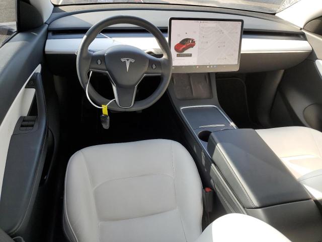 5YJYGDED7MF181395 - 2021 TESLA MODEL Y RED photo 8