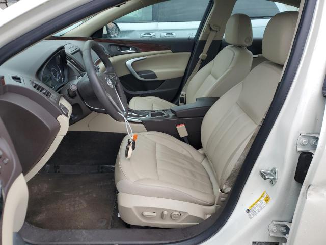 2G4GK5EX4E9322399 - 2014 BUICK REGAL WHITE photo 7
