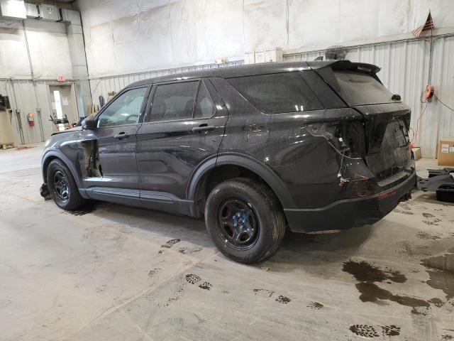 1FM5K8AW6MNA20713 - 2021 FORD EXPLORER POLICE INTERCEPTOR BLACK photo 2