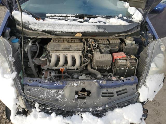 JHMGE8H58DC060528 - 2013 HONDA FIT SPORT ლურჯი ფოტო 11