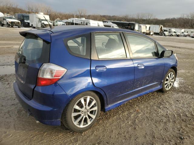 JHMGE8H58DC060528 - 2013 HONDA FIT SPORT ლურჯი ფოტო 3