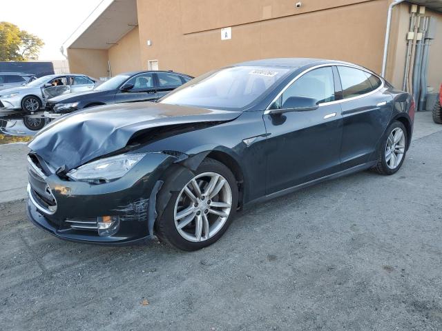 5YJSA1CN0CFP02571 - 2012 TESLA MODEL S BLACK photo 1