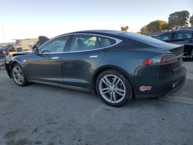 5YJSA1CN0CFP02571 - 2012 TESLA MODEL S BLACK photo 2